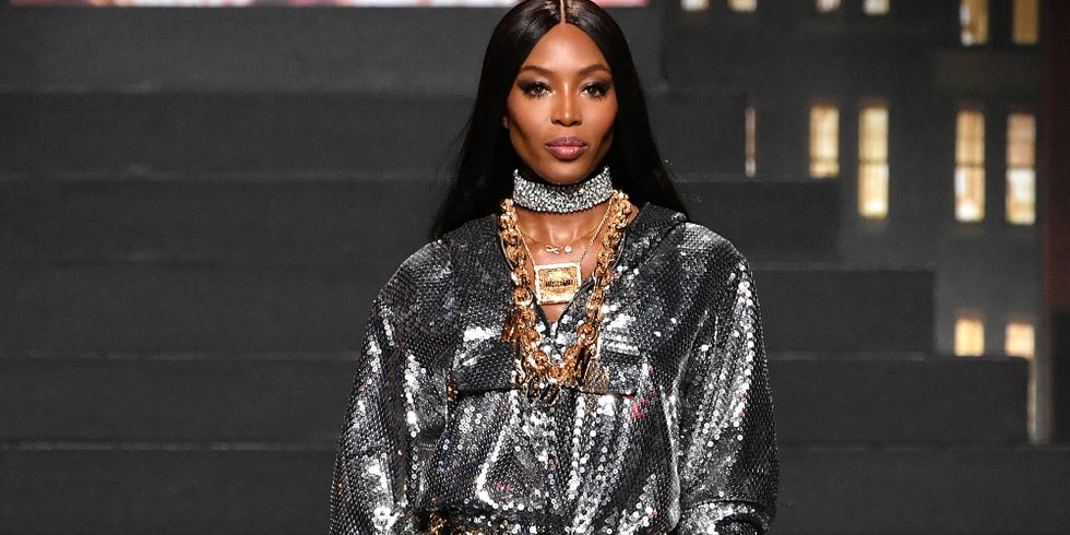 Naomi Campbell, Gigi and Bella Hadid All Walked the Moschino x H&M ...