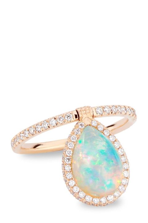 30 Beautiful Opal Engagement Rings - Unique Opal Engagement Rings for ...