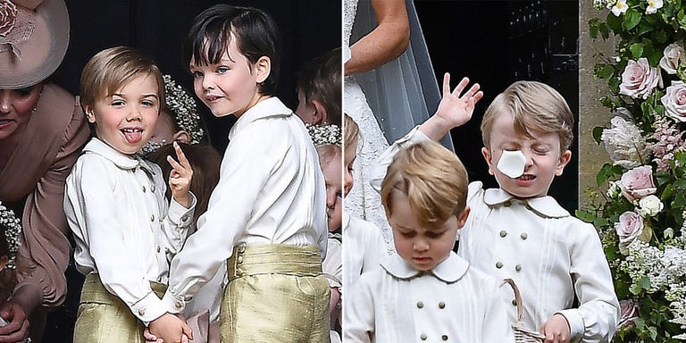 Funny Photos Of Pippa Middleton S Page Boys Getty Images