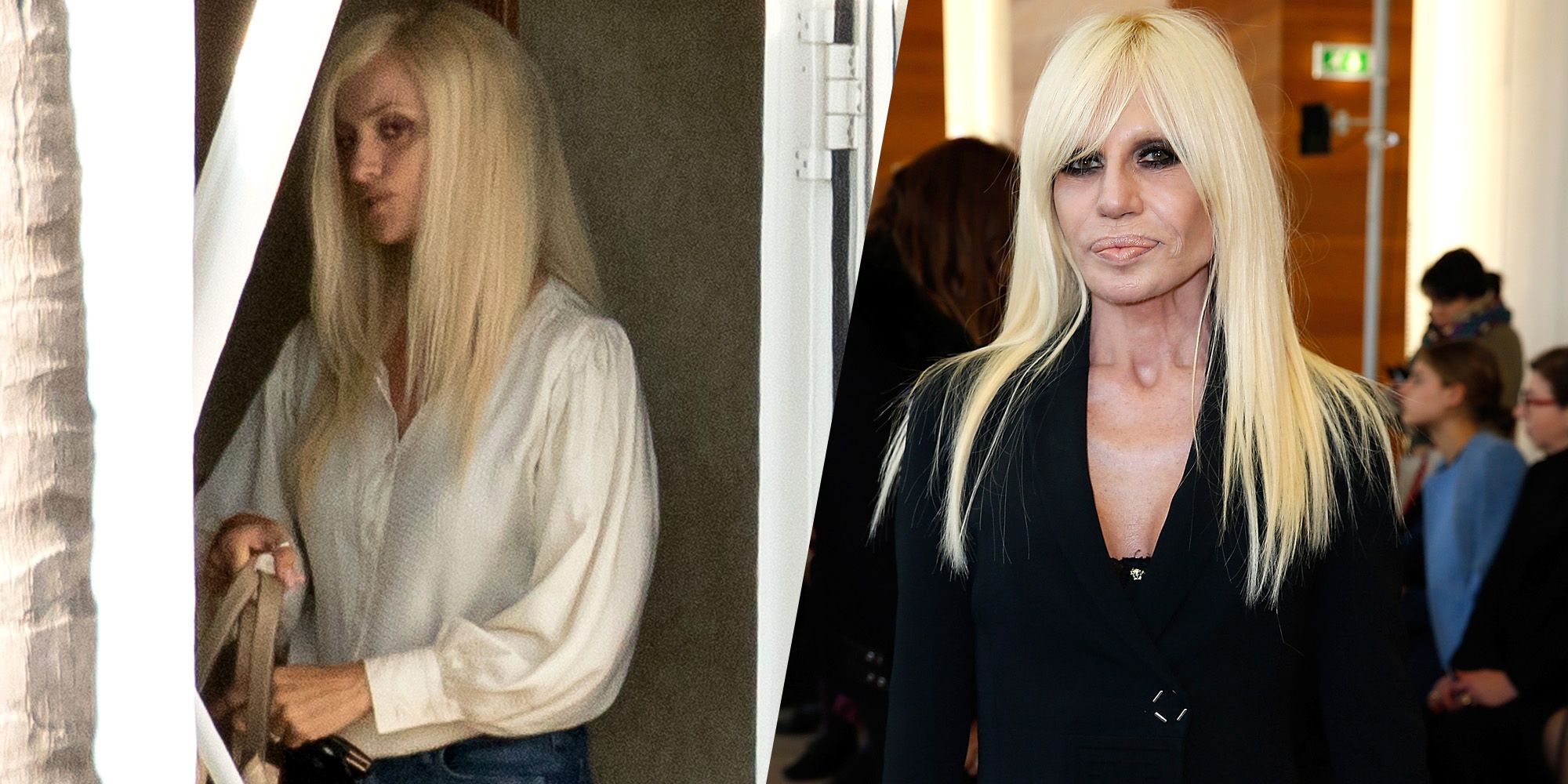 Penelope Cruz As Donatella Versace For The First Time Penelope