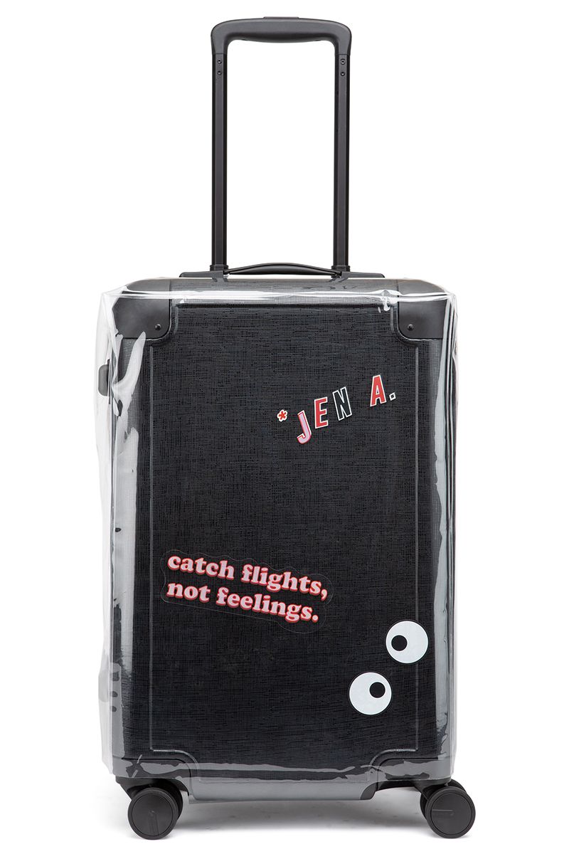 monogrammed hard shell luggage