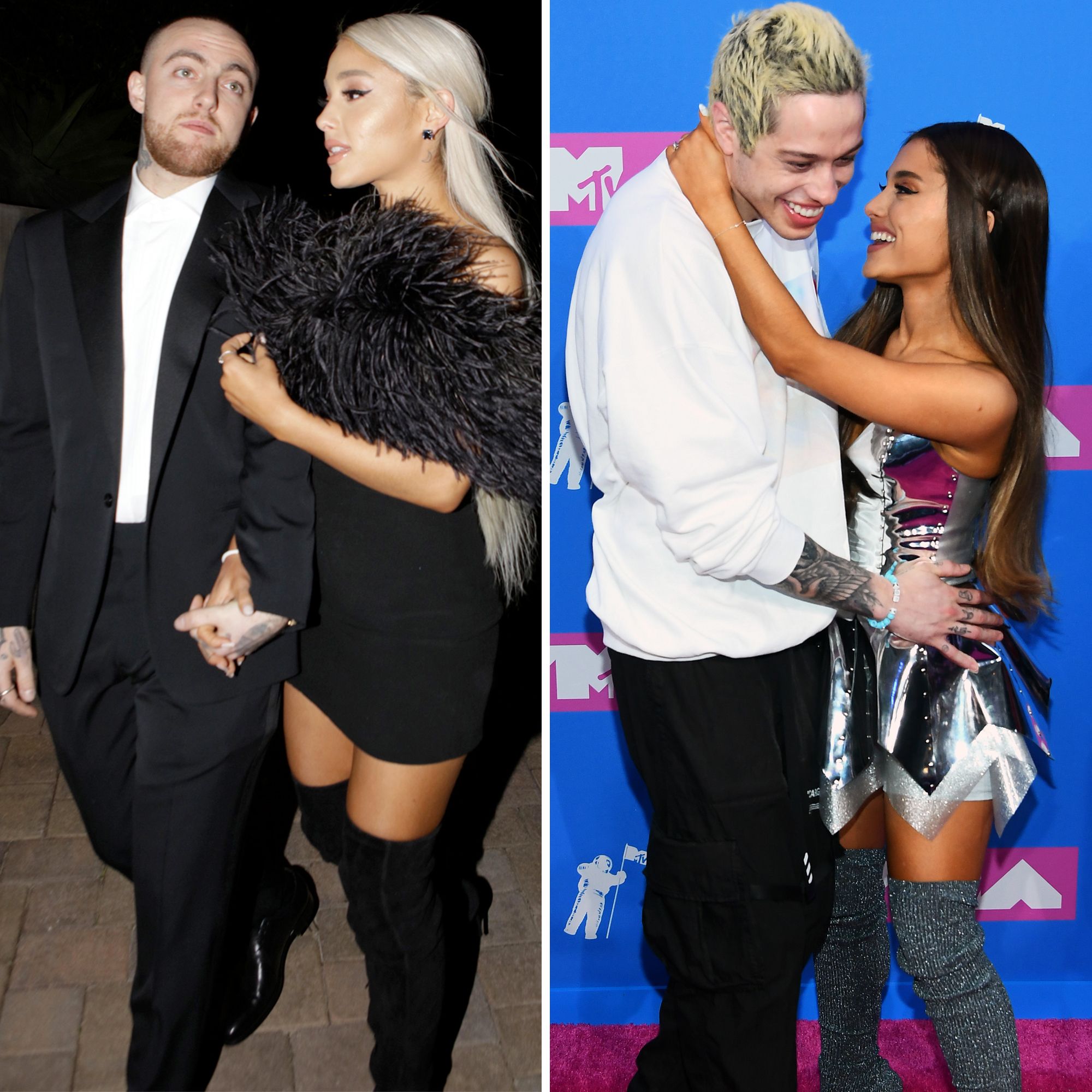Fans Think Ariana Mourns Mac Miller, Apologizes to Pete Davidson on