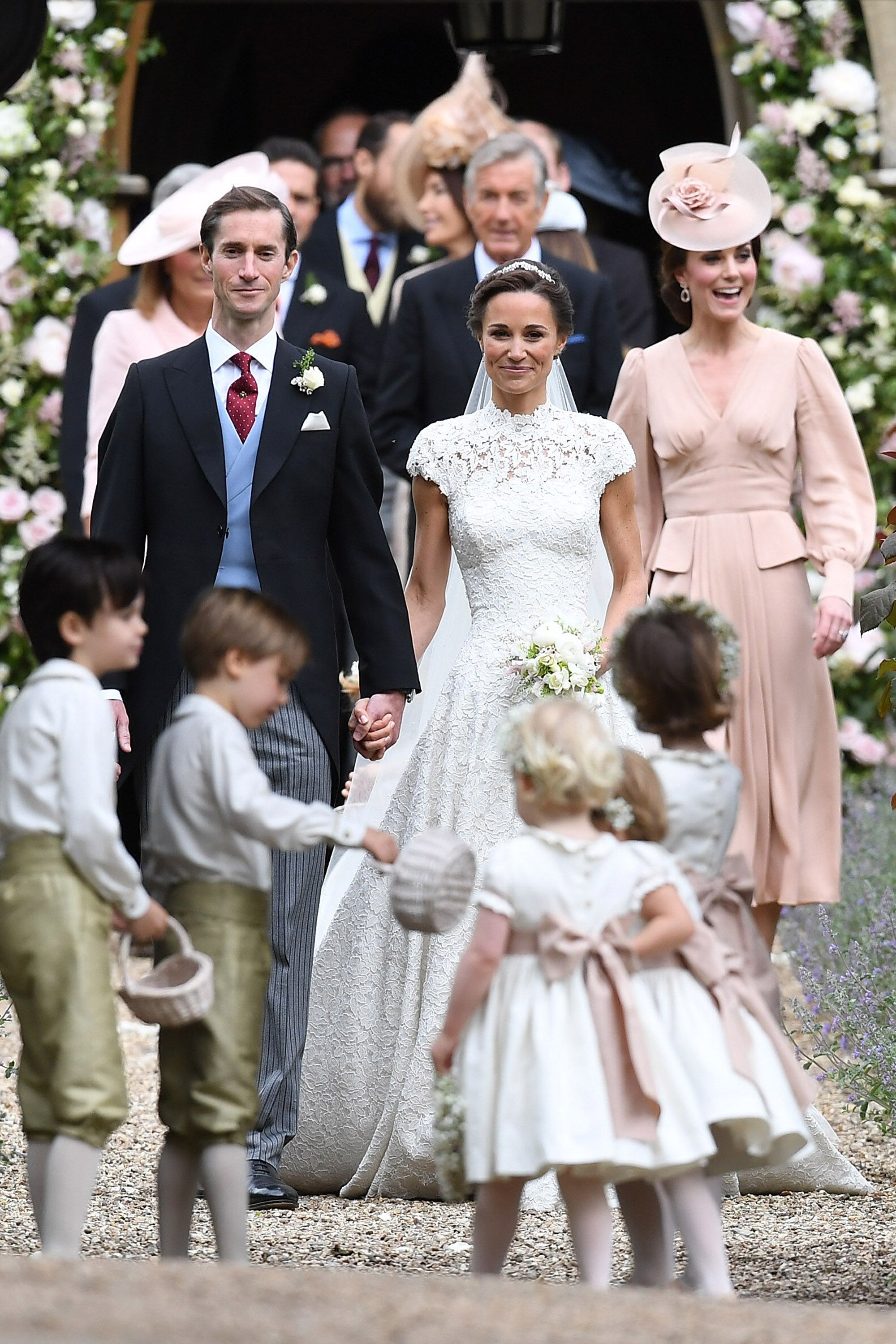 kate middleton pippa wedding outfit