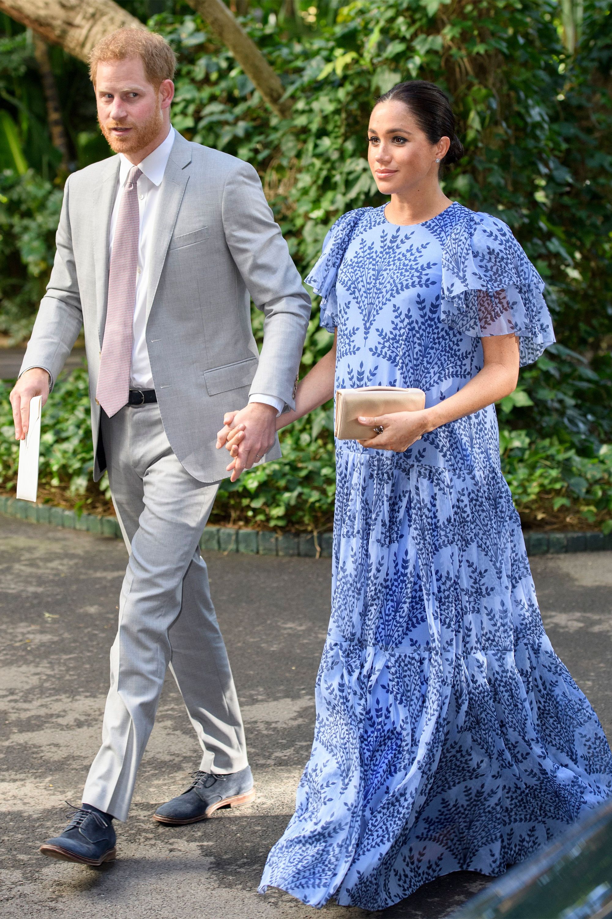 Meghan Markle Looks Breathtaking in her Dreamy Carolina Herrera Gown ...