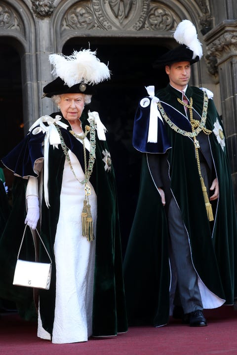 Prince William's Order of the Thistle Outfit in Scotland Historical