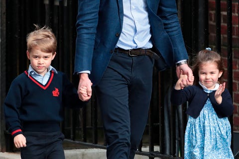 Prince George and Princess Charlotte Visit Royal Baby Brother at Hospital