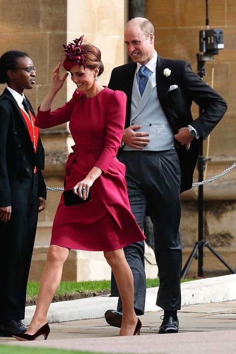 Kate Middleton Wears Alexander McQueen Dress to Princess Eugenie and ...