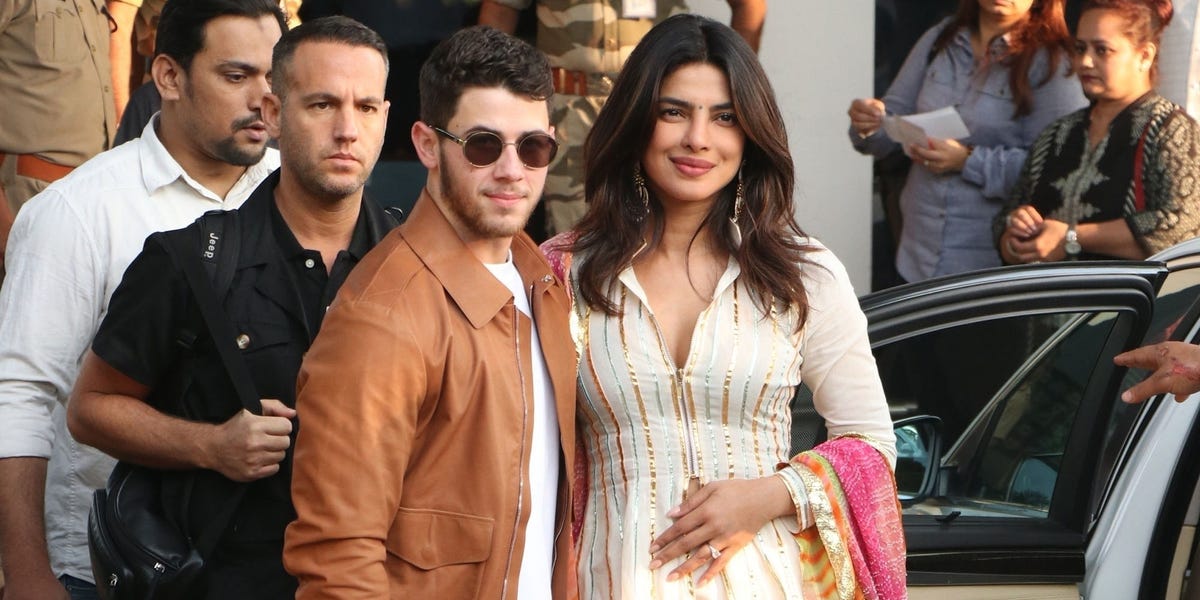 Priyanka Chopra and Nick Jonas Depart for Their Wedding Venue in ...