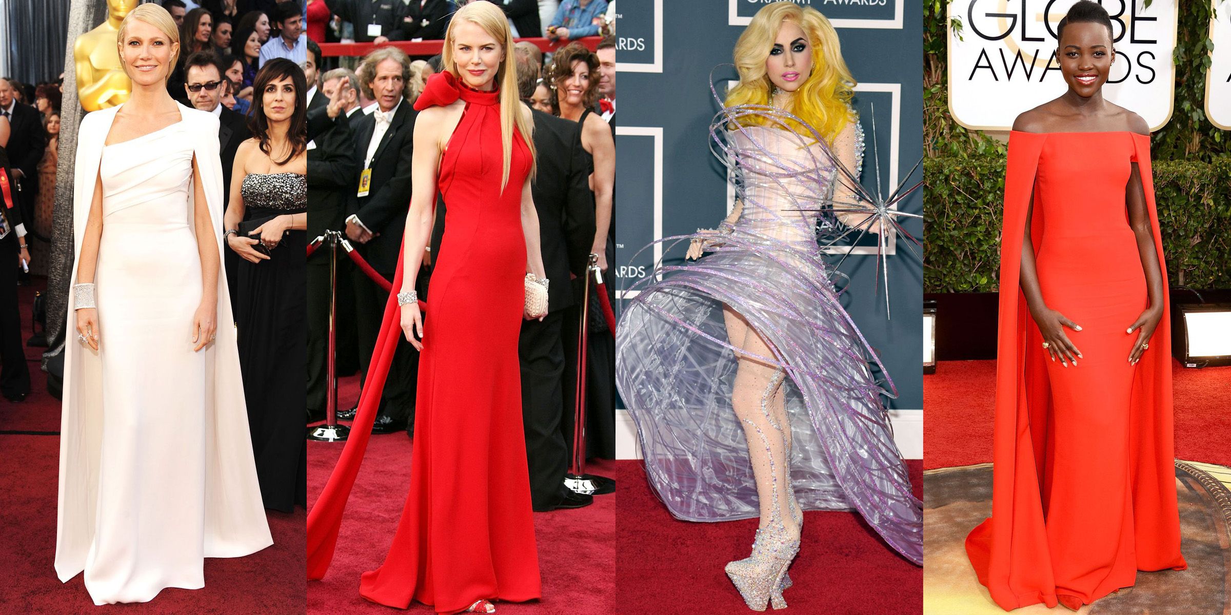 best celebrity red carpet dresses