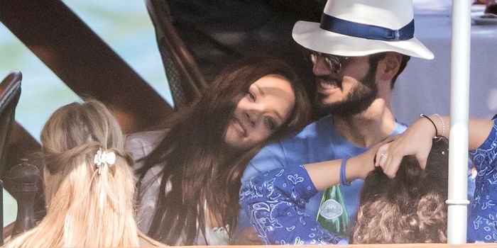 *PREMIUM-EXCLUSIVE* Rihanna is totally loved up as she holidays with her billionaire boyfriend Hassan Jameel in Italy