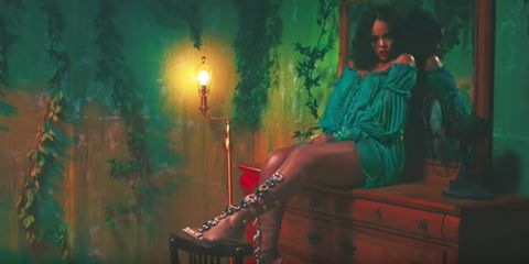 Rihanna Manolo Blahnik Heel Collaboration - Rihanna Heels in 