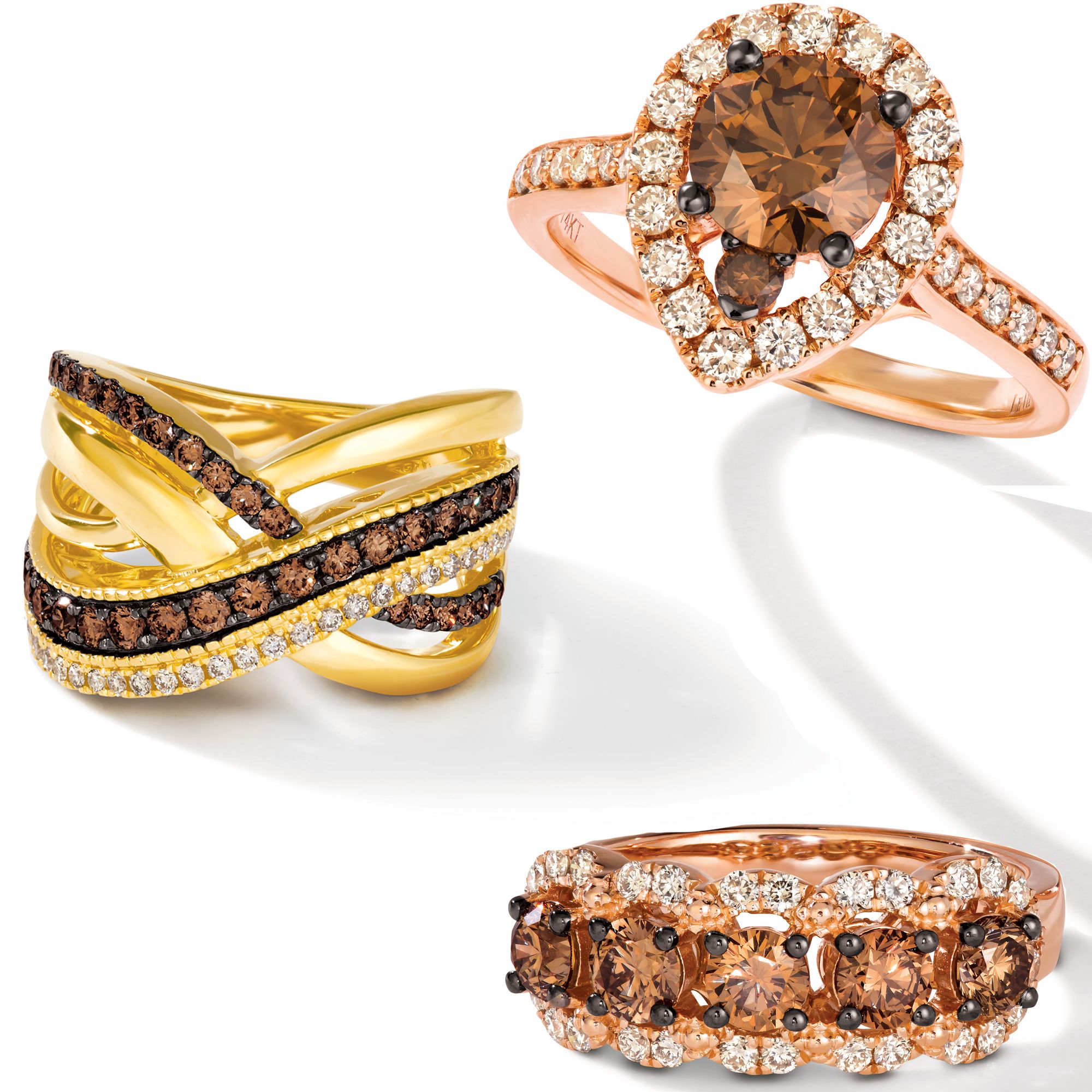 le vian chocolate diamond anniversary band