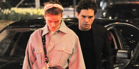 Kit Harington and Rose Leslie Spend a Casual Evening Out 