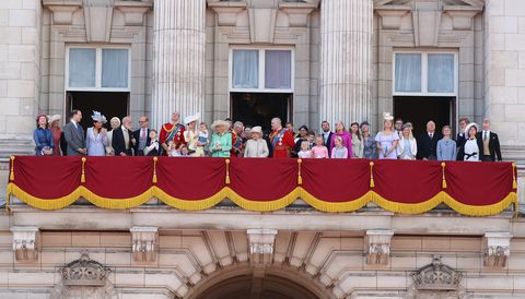 Every Royal On The Balcony For Trooping The Colour 2019 Royal