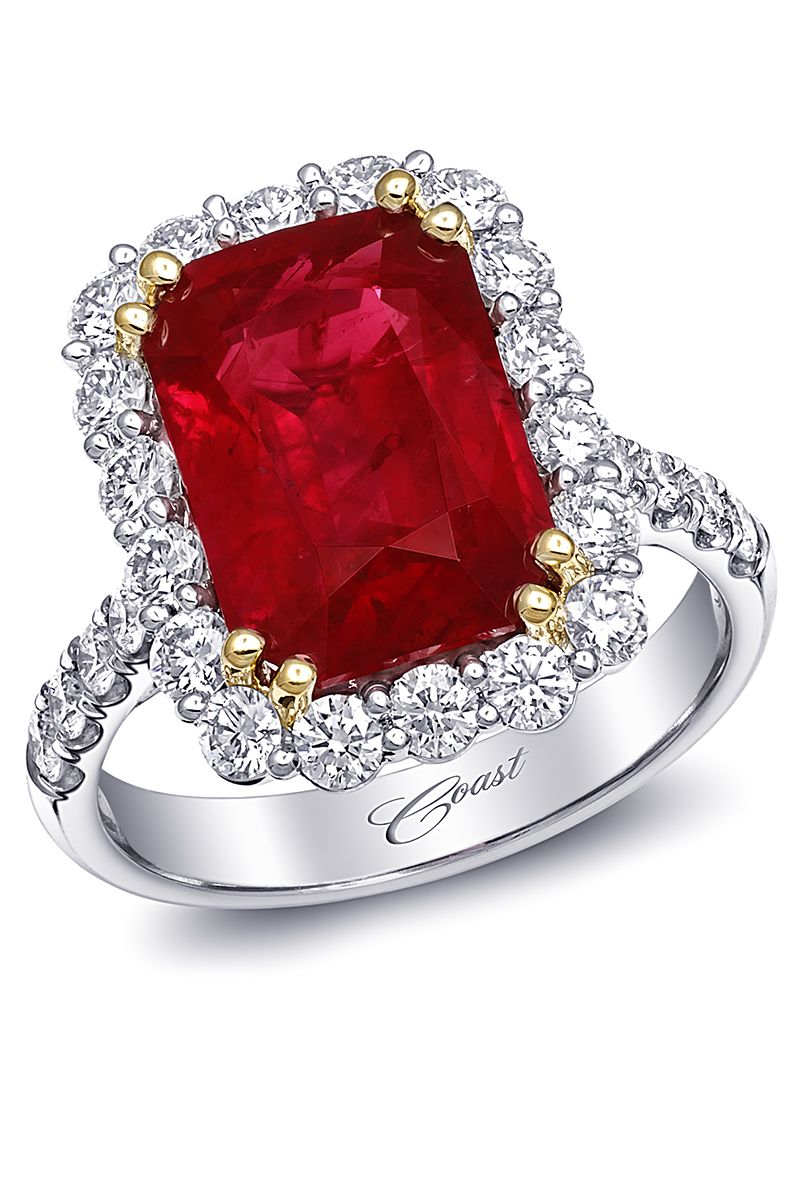 23 Best Ruby Engagement Rings - Top Red Rings for Proposals