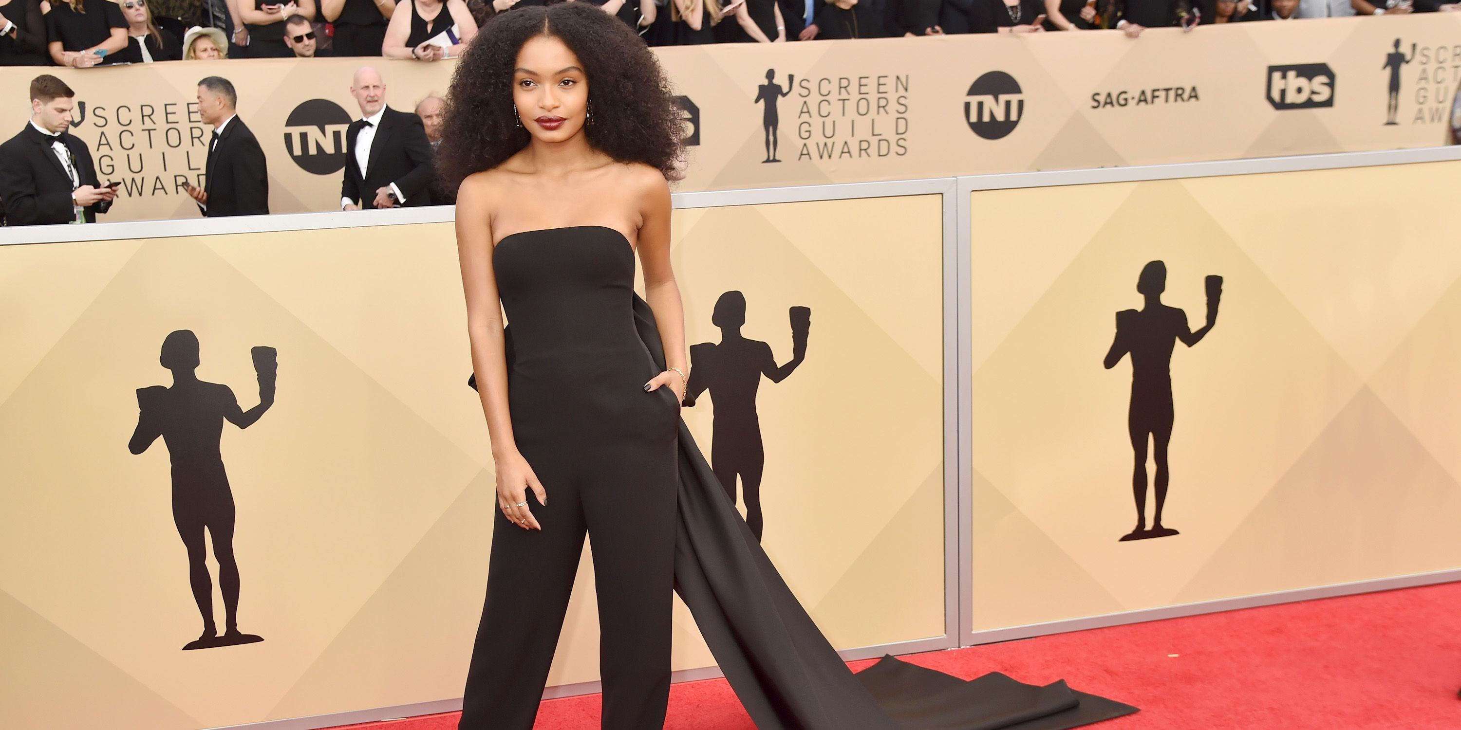 sag awards red carpet 2018