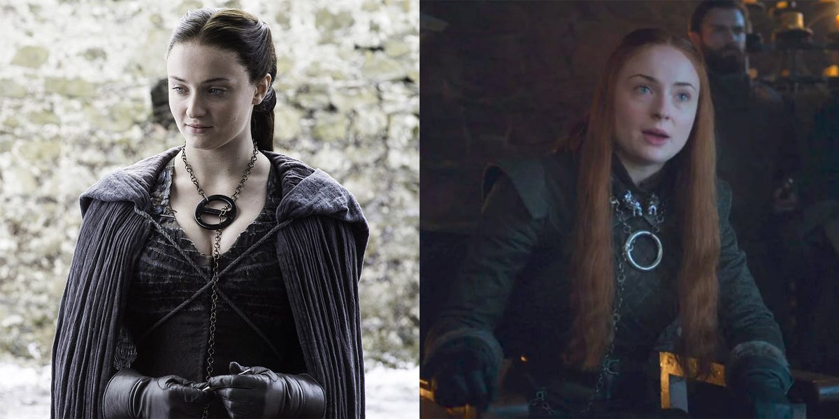 You Missed This Detail About Sansa S New Outfit In Game Of Thrones