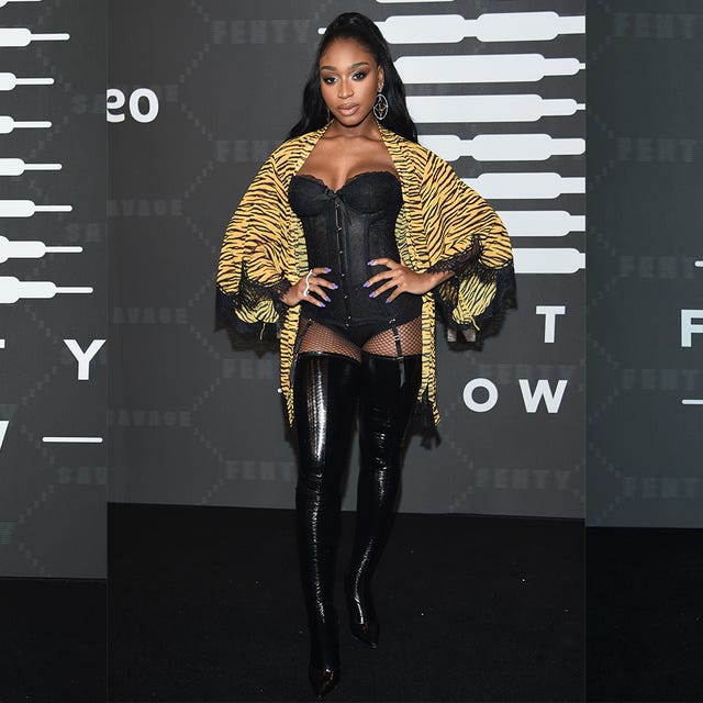 A Bunch of Celebrities Wore Lingerie to Rihanna's Savage x Fenty Show