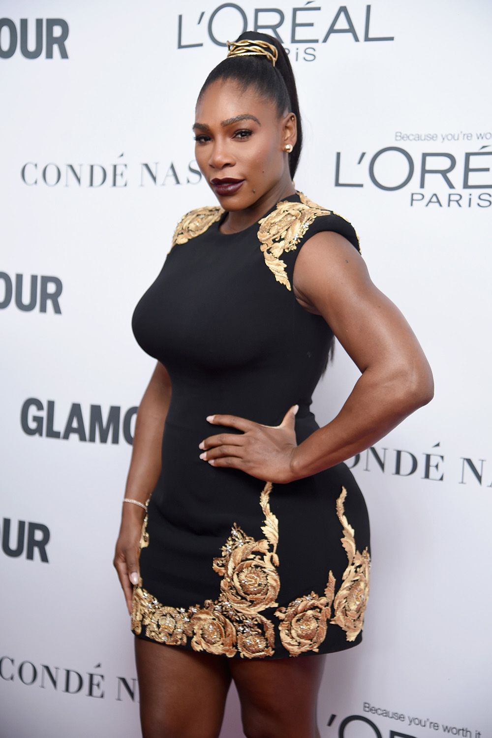 serena williams red carpet dress
