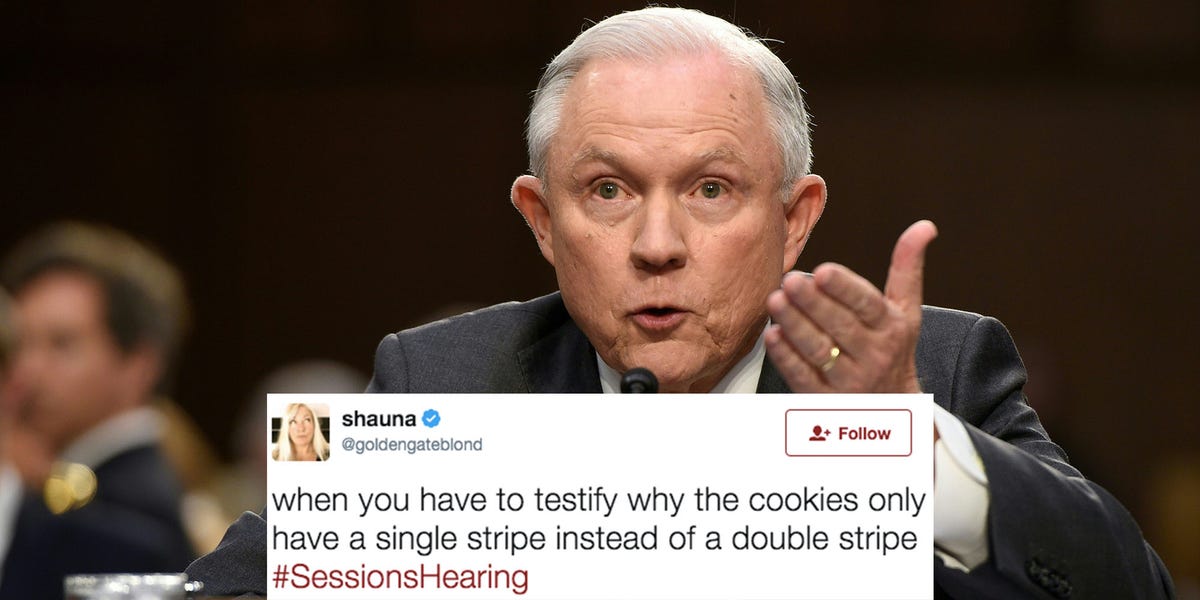 Funny Tweets from Jeff Sessions' Hearing - The Best Session Hearing Tweets