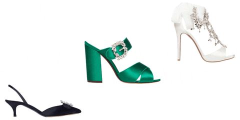 Footwear, High heels, Green, Turquoise, Bridal shoe, Shoe, Teal, Basic pump, Sandal, Leg, 