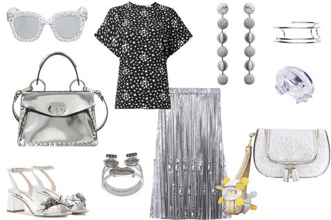 White, Fashion, Design, Dress, Silver, Fashion accessory, Style, 