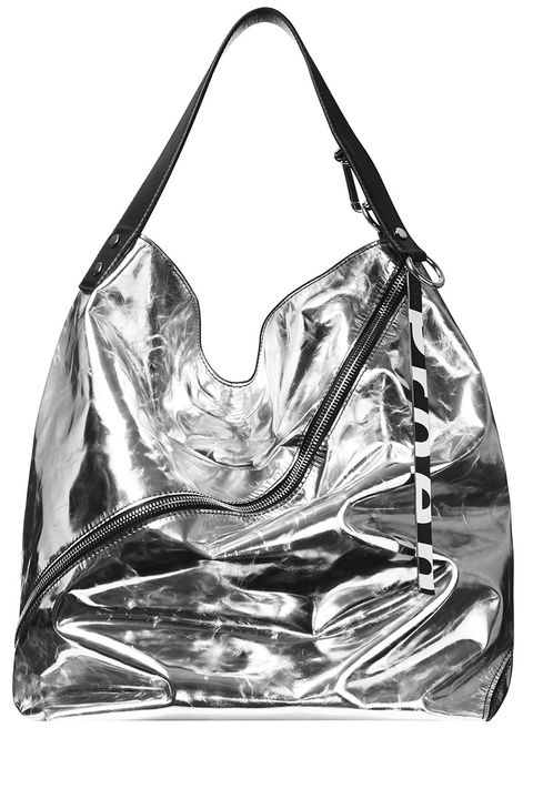 Bag, Hobo bag, Handbag, Shoulder bag, Black-and-white, Fashion accessory, Monochrome photography, Style, 