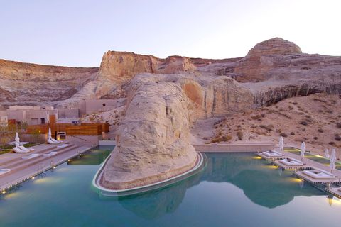 Water, Wadi, Badlands, Rock, Formation, Landscape, Reservoir, Lake, Geology, Swimming pool, 