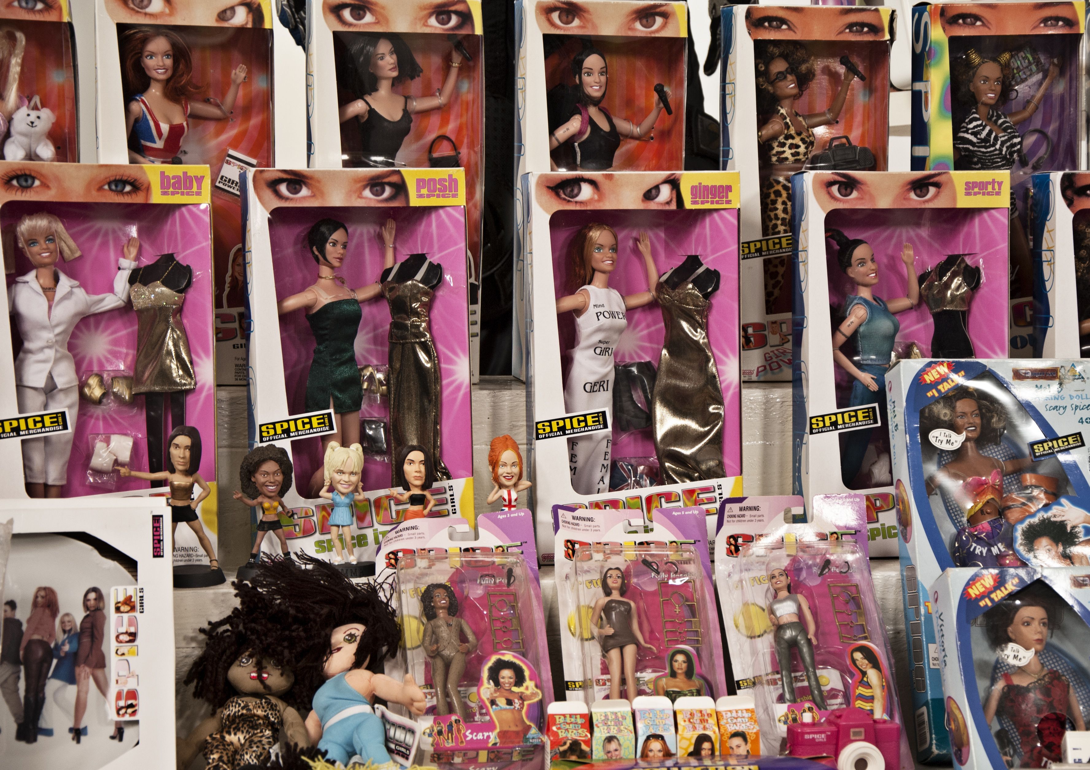 spice girl doll set