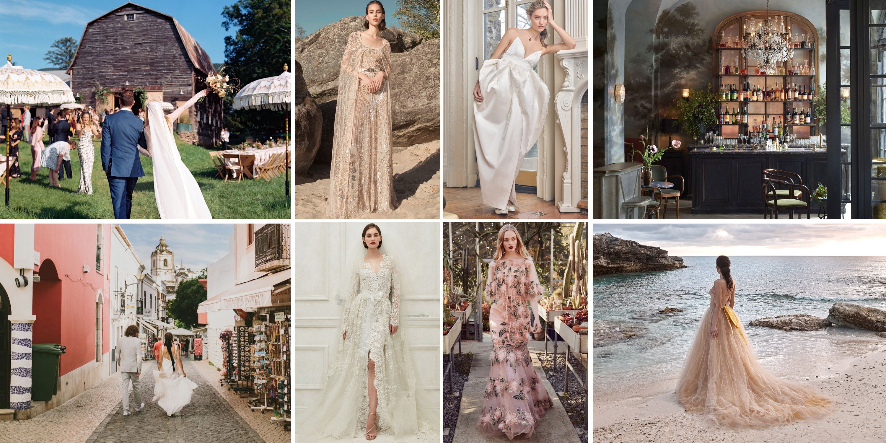 spring outdoor wedding dresses