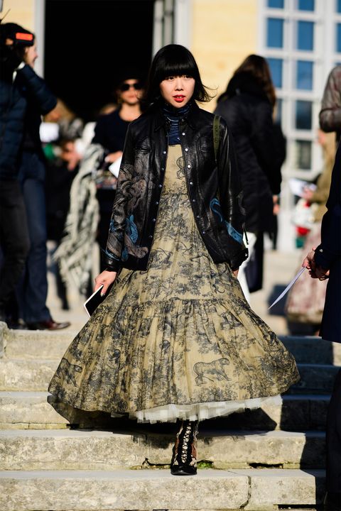 Haute Couture Street Style - Street Style from Paris Haute Couture ...