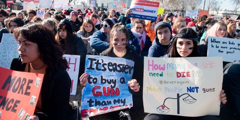 National School Walkouts Photos - Students Protest Gun Violence After ...