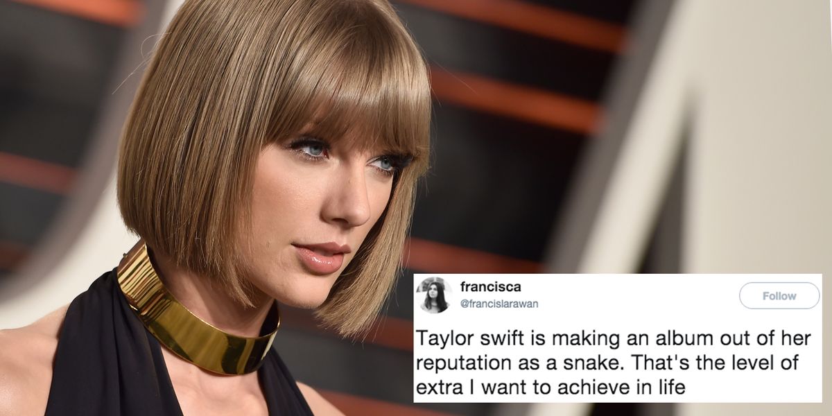 The Funniest Reactions to Taylor Swift's Album 'Reputation' Tweets