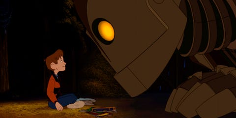 the iron giant, from left hogarth hughes, iron giant, 1999, ワーナー・ブラザース映画/コートジ・エヴェレット・コレクション