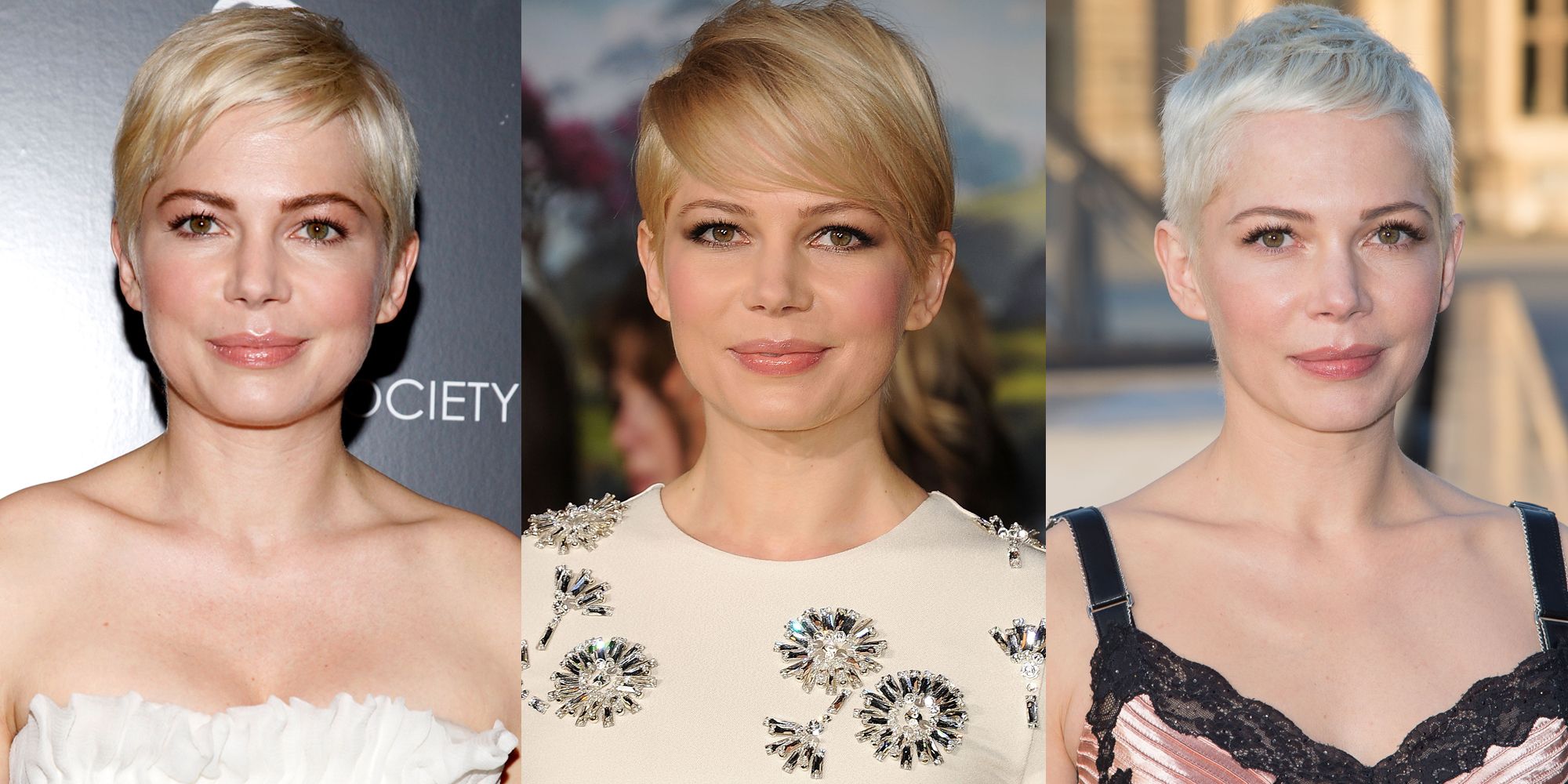 pixie cut michelle williams