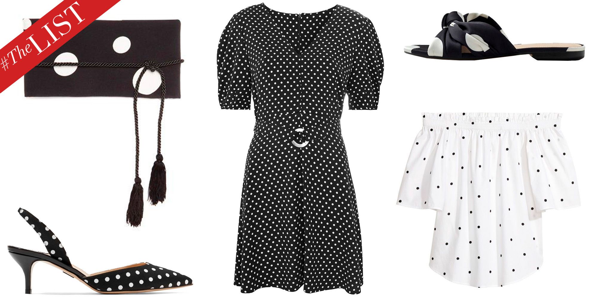 pock a dot dress
