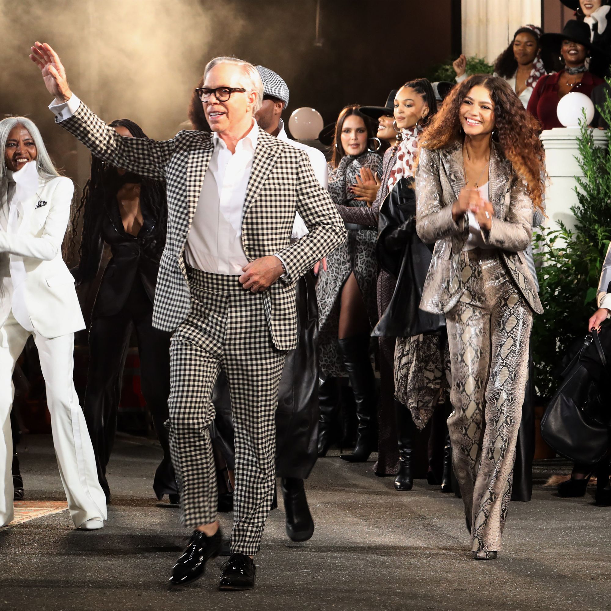 Zendaya and Tommy Hilfiger Show at 