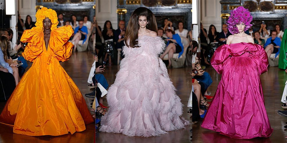  Valentino  Couture 2019  Gowns  Kaia Gerber Valentino  