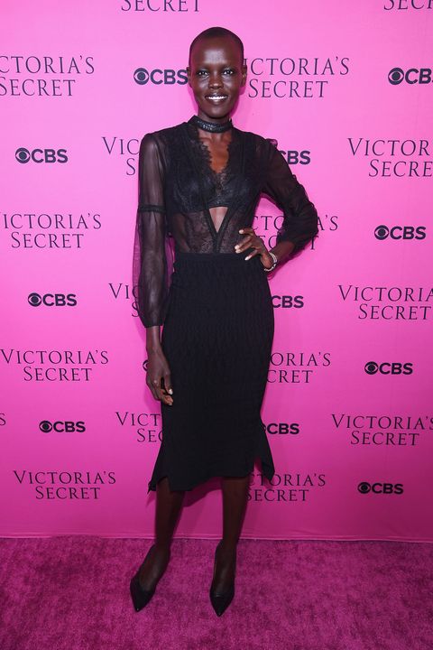 What the Victoria Secret Angels Wore to the Fashion Show Viewing Party