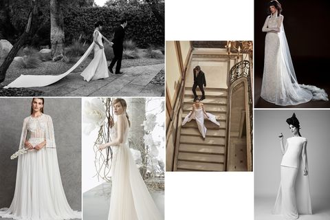 Wedding dress, Gown, Dress, Photograph, Clothing, Bride, Bridal clothing, Shoulder, Bridal party dress, Bridal accessory, 