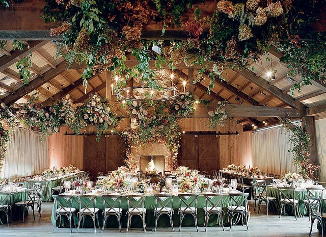 Winter Wedding Decor Ideas Chic Festive Winter Wedding Ideas