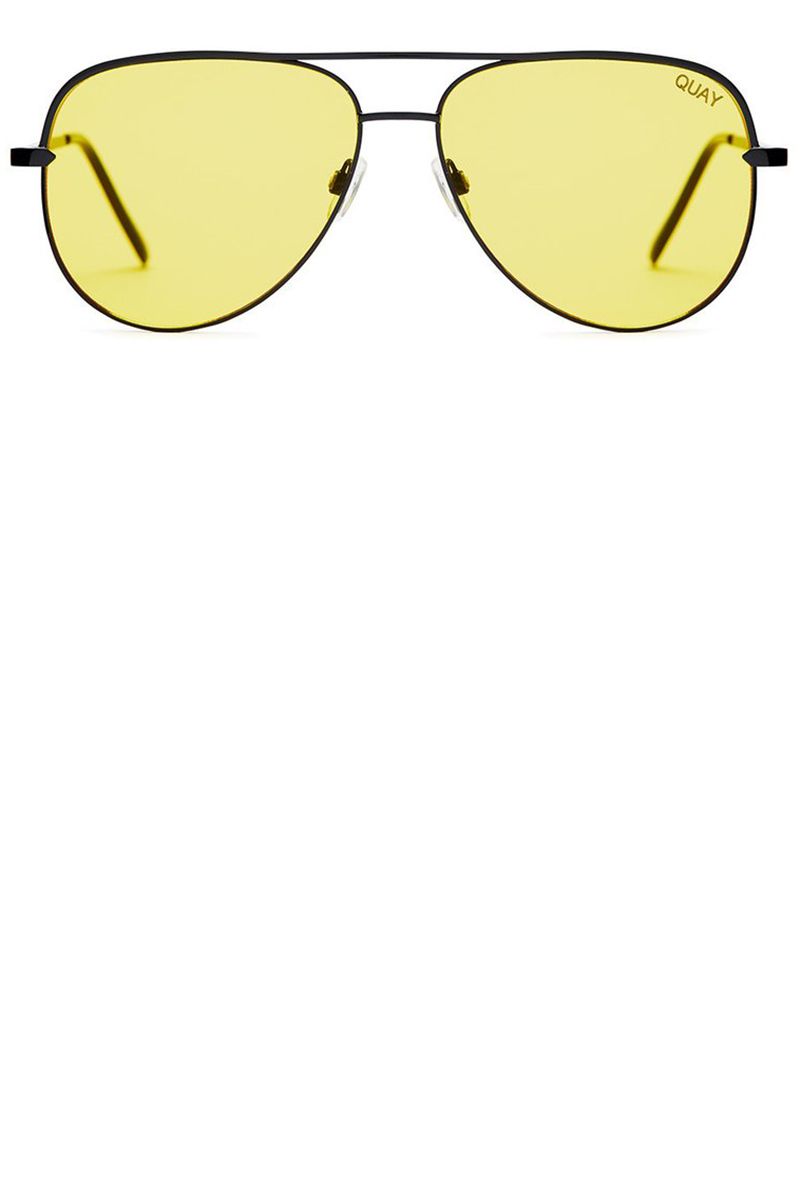 yellow glass goggles