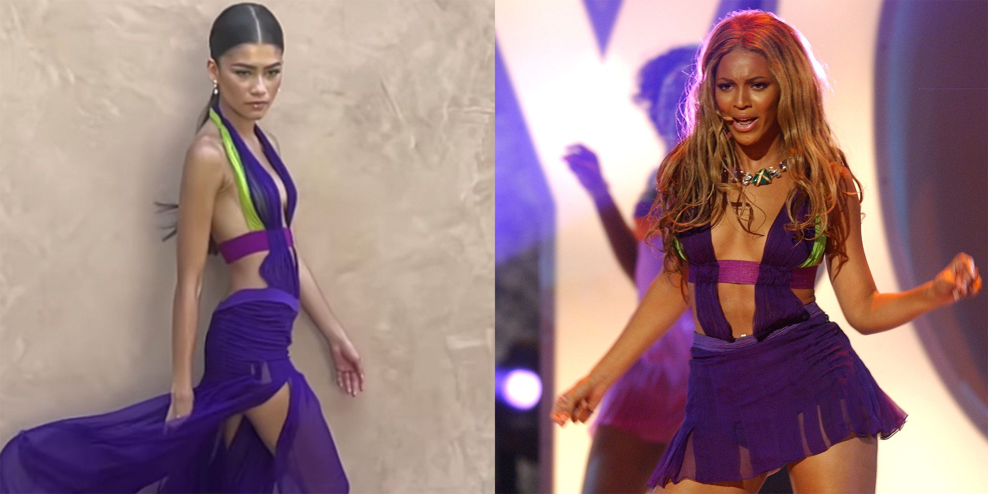 Zendaya porte la robe Versace de Beyonce aux BET Awards 2021 