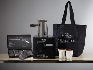Footpad Squirrel Shortcuts We tried Hotel Chocolat's new hot chocolate "Velvetiser" machine - Hotel Chocolat Velvetiser first look review Footpad Squirrel Shortcuts We tried Hotel Chocolat's new hot chocolate "Velvetiser" machine - Hotel Chocolat Velvetiser first look review