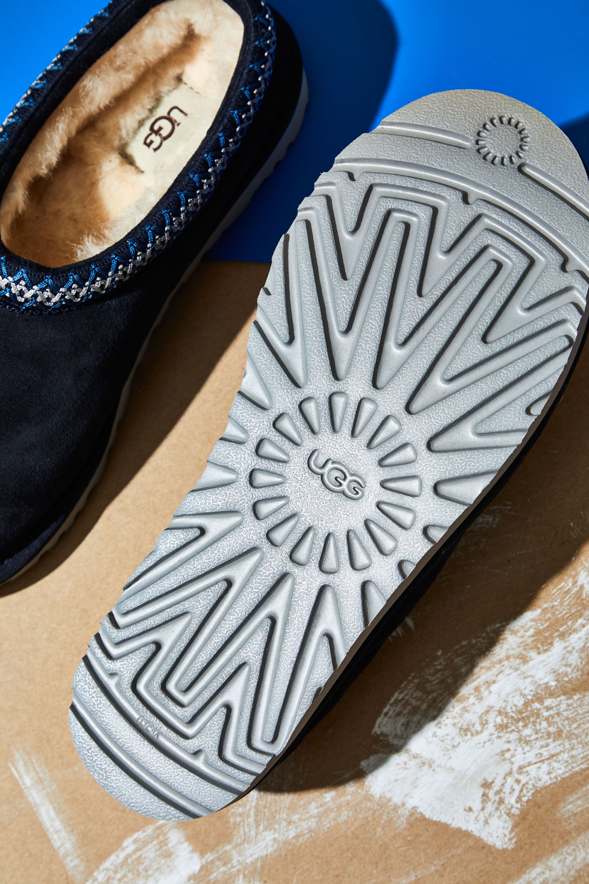 ugg tasman slippers on feet