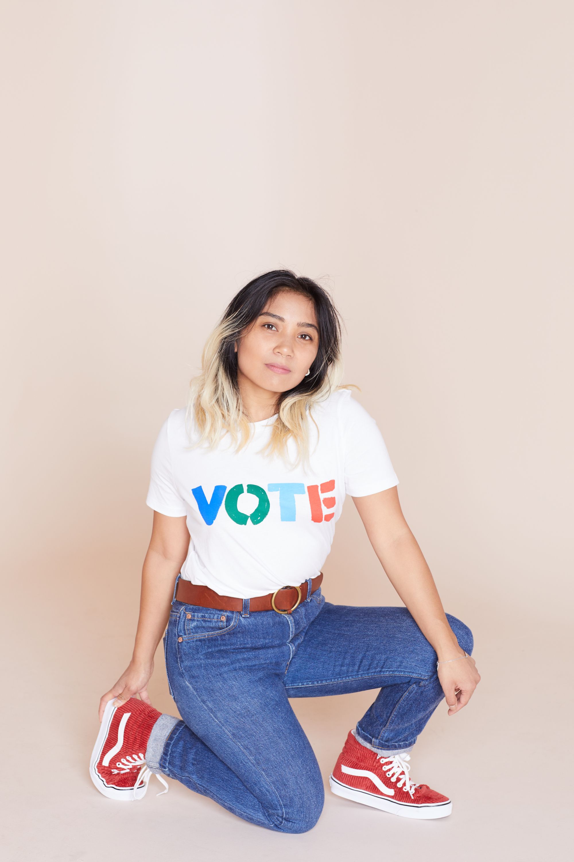 tory burch vote shirt