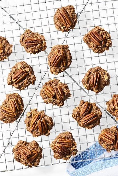 healthy cookies - oatmeal-pecan cookies healthy cookies oatmeal pecan cookies