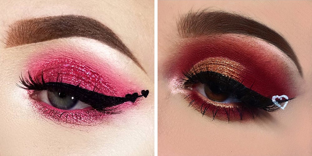 Heart Eyeliner Is the Sweet Valentine’s Day Beauty Trend That Everyone