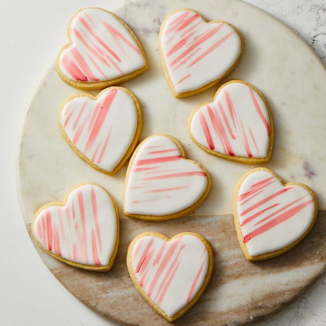 heart shaped cookies