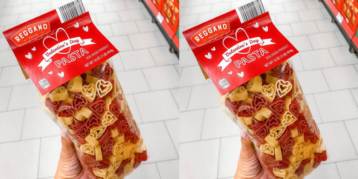 Image result for aldi heart shaped pasta